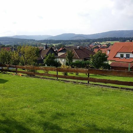 Wolfsbau Ferienwohnung Langelsheim Exterior foto